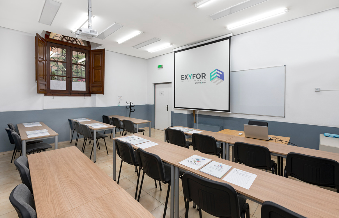 Centro EXYFOR – Interior aula